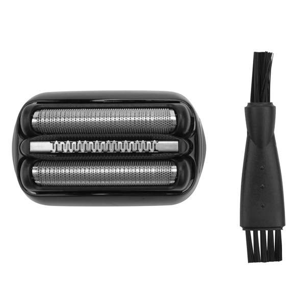 Cabezal de repuesto para afeitadora Braun Serie 3, recambio de cuchillas eléctricas 301S,310S,320S,330S,340S,360S,3010S,3020S,3030S,3040 S, S, 21B: Gris claro
