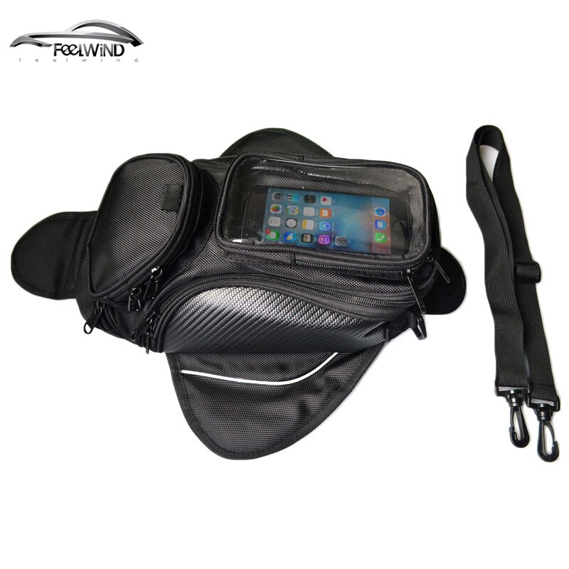 Image showcasing Motorcycle tank bag motorbike oil fuel tank bag Ma... – Grandado