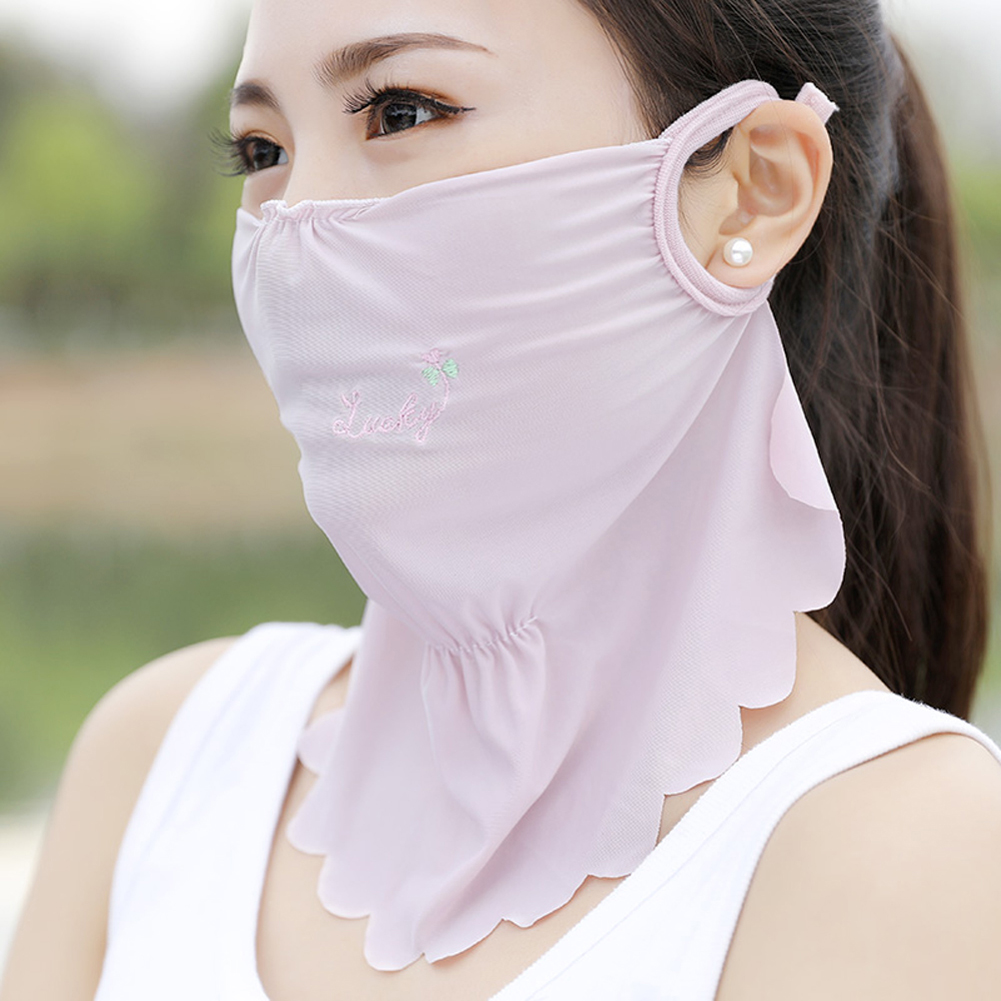 draussen Sport Frauen Maske Sonne UV Schutz Ultra Dünne Sommer Sonnencreme Volle Gesicht Maske: 8