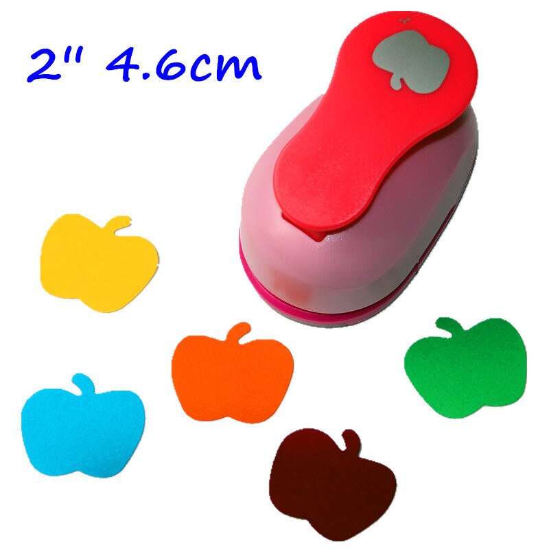 large 2'' 4.8cm oval paper puncher scrapbooking punches craft perfurador diy puncher paper circle cutter3178B: Purple