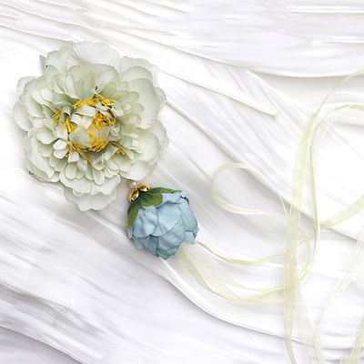 Chinesische hanfu-haarspange mit quaste für damen, vintage-blumenhaarnadel, kopfschmuck: 1