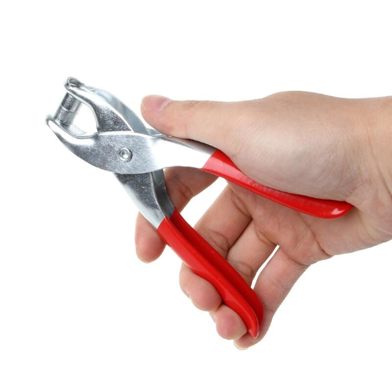 Grommet Eyelet Setter Pliers With 100 Eyelets Set For DIY Shoes Clothes Leather Craft Manual Tools Kit