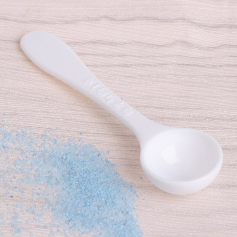 1 Gram Granular Powder Fertilizer White Scoop Spoon Plastic Gardening Supplies