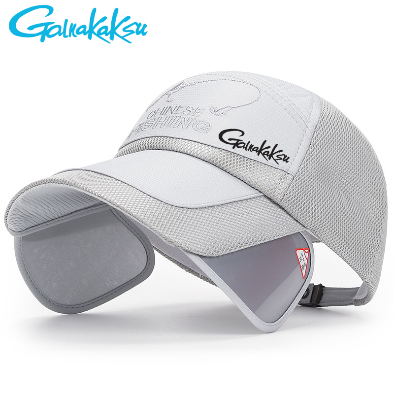Fishing Sun Hat Sports Uv Protective Fishing Cap Travel Adjustable Breathable Mesh Outdoor Cycling Baseball Caps