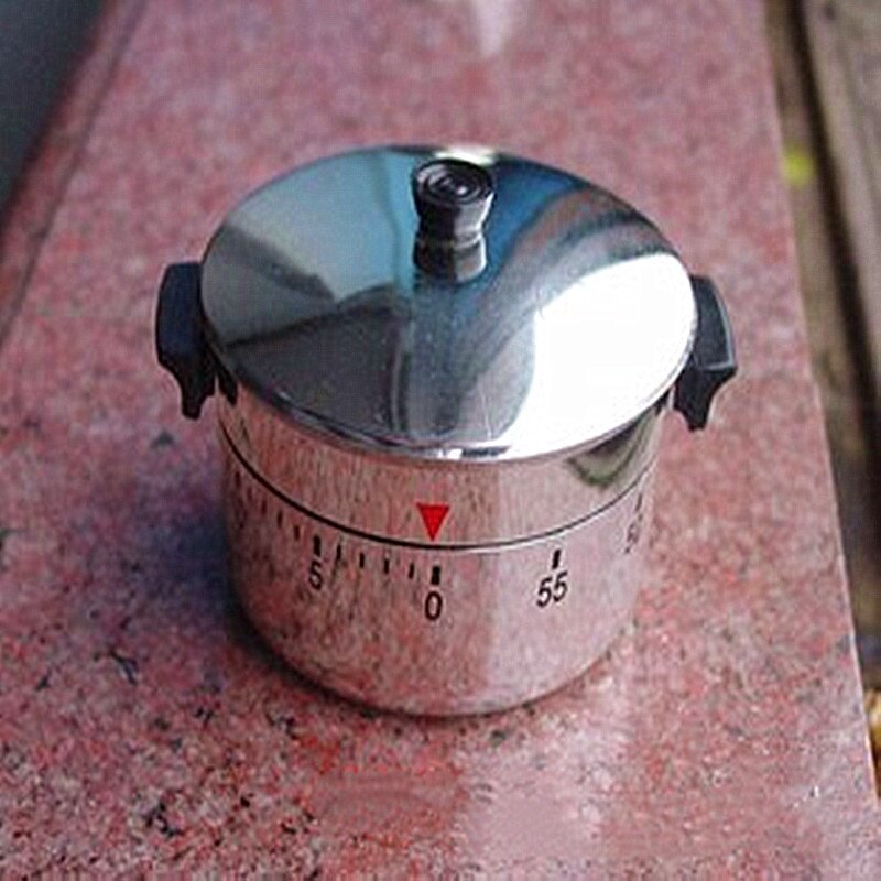Pot forme cuisine outil Gadgets cuisine minuterie cuisson rappels outils compte à rebours alarme rappel 60 Minutes minuterie mécanique