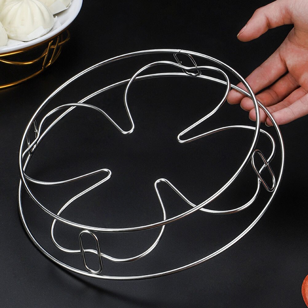 Stainless Steel Steaming Rack Heat Resistant Pot Rack Steam Rack Stand Home Supplies