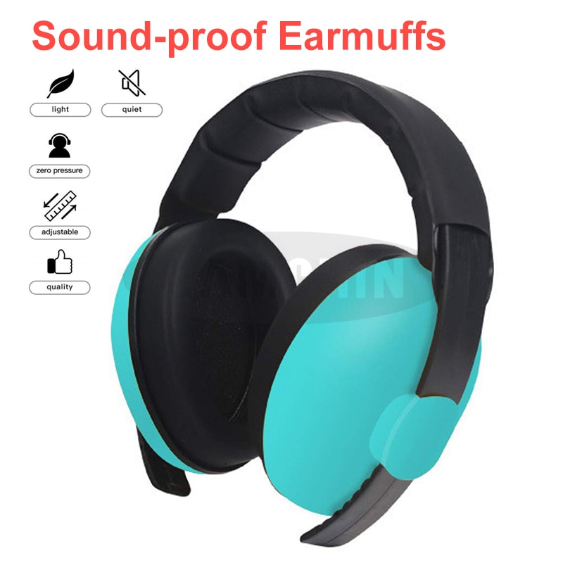 Baby Earmuffs Children Sleep Learning Ear Defenders Noise Proof Comfortable Durable Protection Kids Anti-Noise Headphone