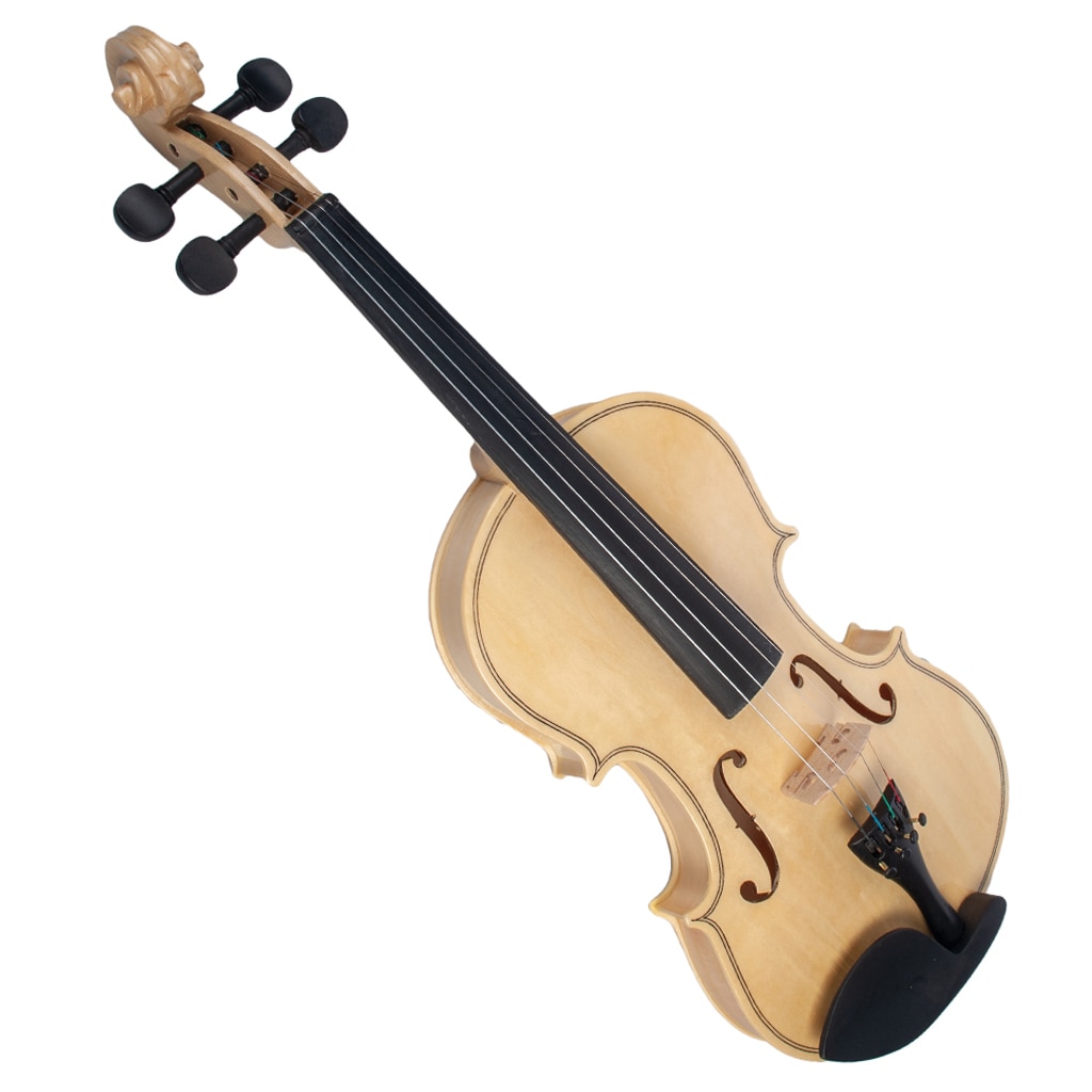 Exécution exquise violon acoustique de taille 4/4 avec étui de colophane d'arc de violon