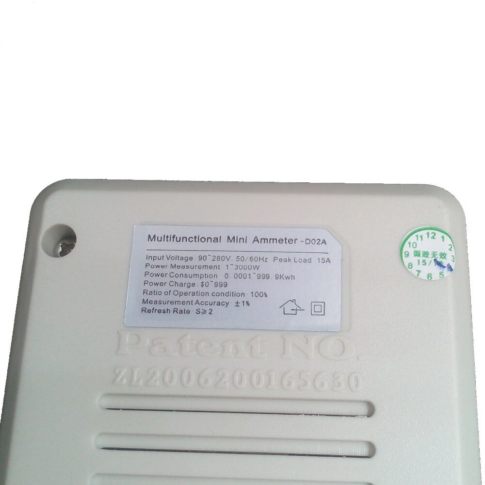 Digital Electricity Energy Meter Tester Monitor indicator Voltag Power Balance Energy saver Meter WF-D02A US plug 90~150V