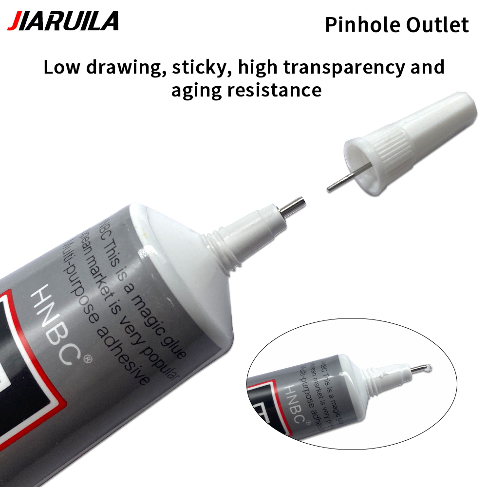 Adhesivo transparente para reparación de teléfonos, 15ML, 25ML, 50ML, 110ML, B7000, pegamento Universal de plástico y vidrio para bricolaje, B-7000 con aplicador de precisión