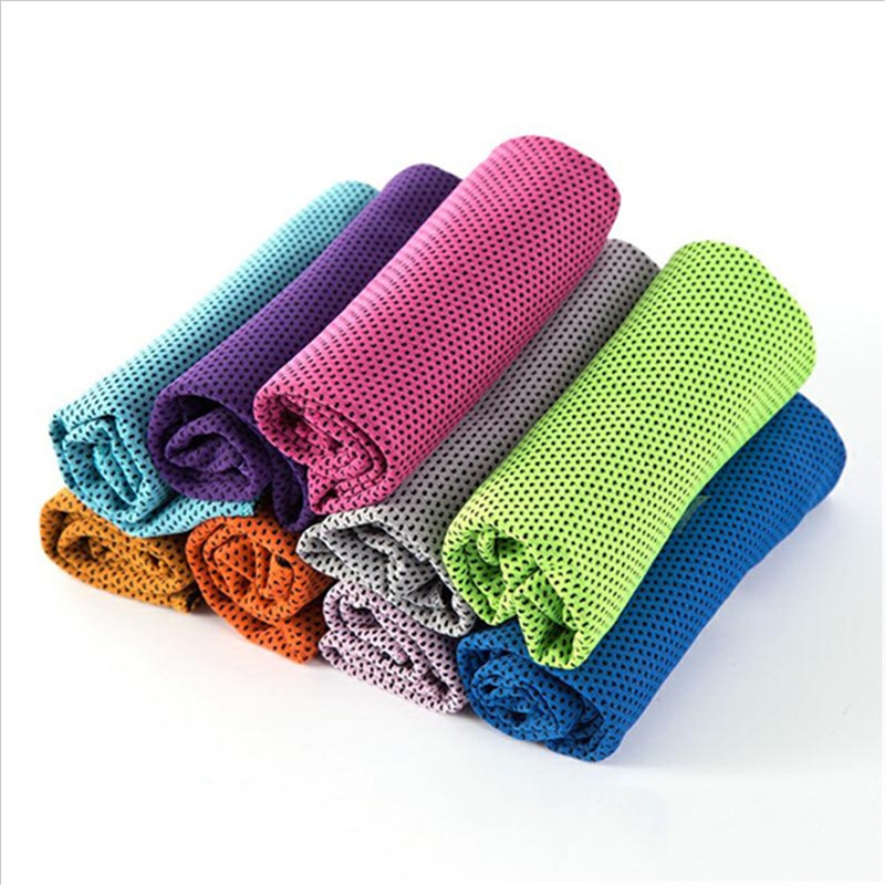 Microfiber Sport Handdoek Snelle Koeling Ice Gezicht Handdoek Sneldrogende Strand Handdoeken Zomer Blijvende Instant Chill Handdoeken Voor Fitness