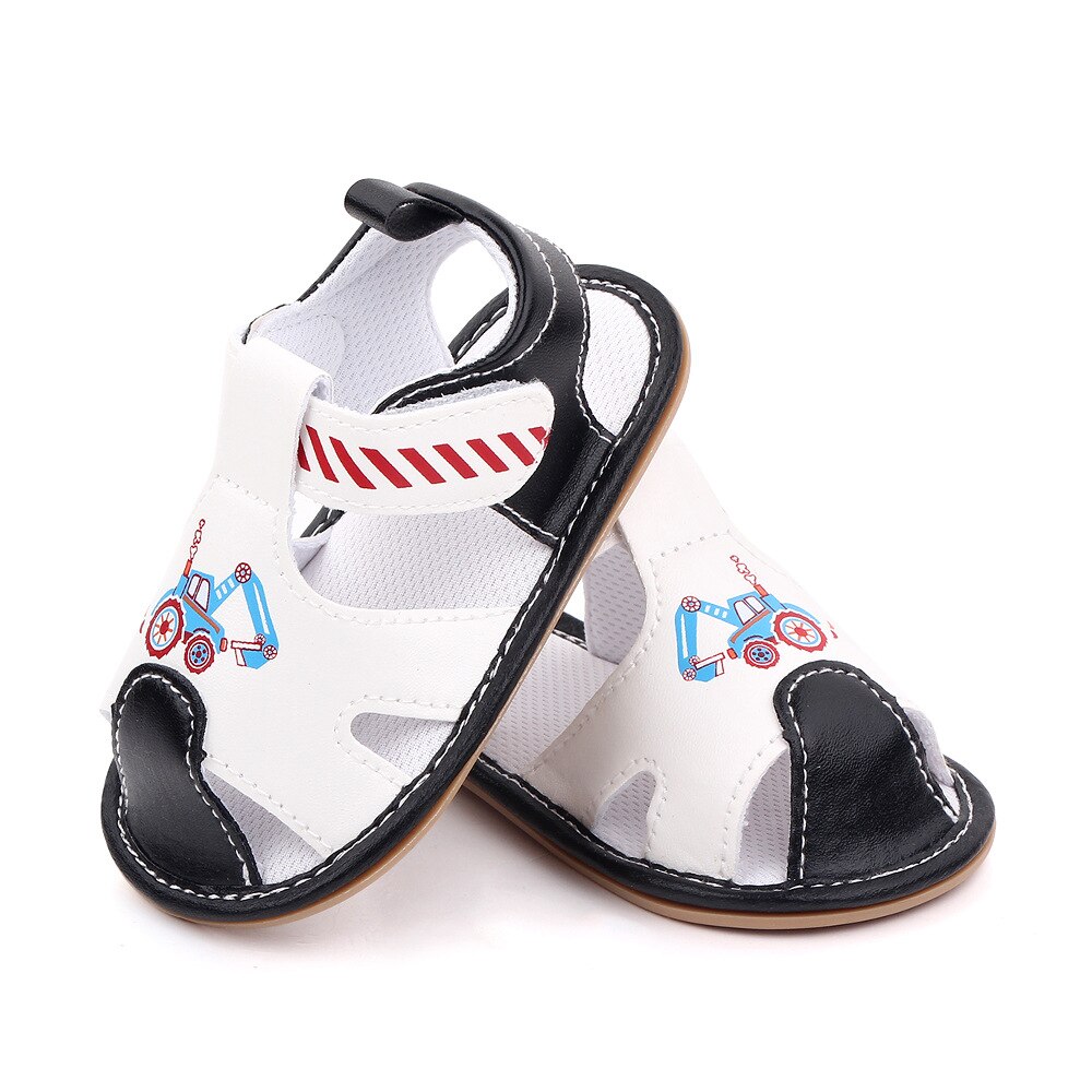 Infant Baby Boy Sandals Toddler Girl Summer Shoes Newborn Bebes Rubber Sole Footwear for 1 Year Old Trainers Cartoon Sandalen