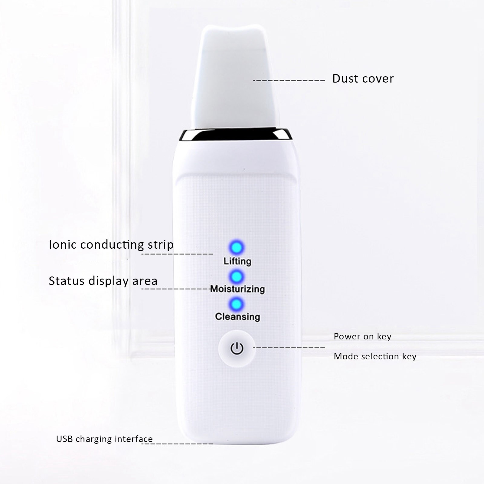 Gobelet le plus froid de 1200 ml avec poignée et paille, 100 % anti