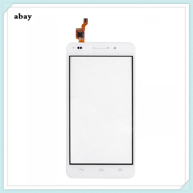 5.0 " huawei ascend  g620 g620s kosketusnäytön digitointianturin ulomman lasin linssipaneelin varaosille