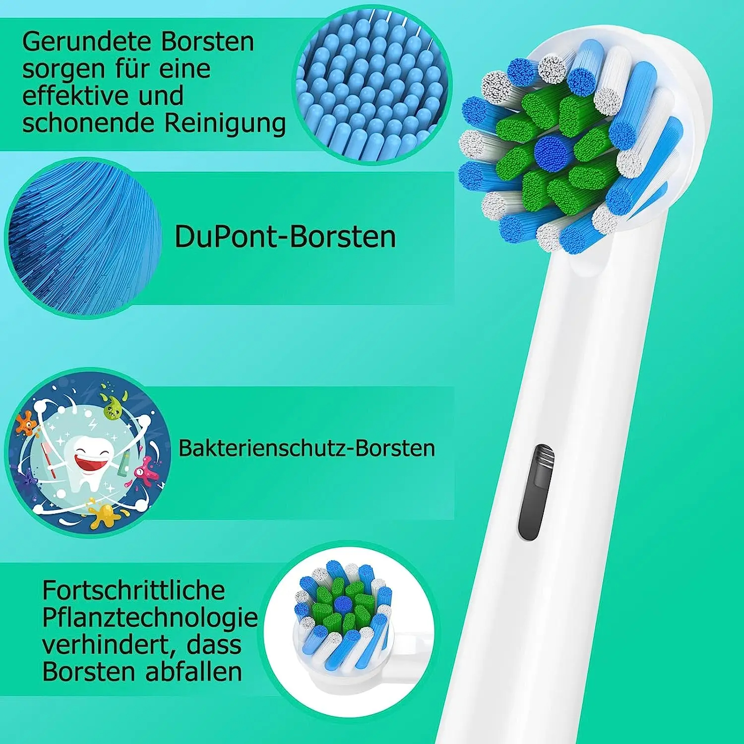 4/12/16 Stuks Vervanging Opzetborstels Compatibel Met Oral-B Braun Professionele Elektrische Opzetborstels Opzetborstels