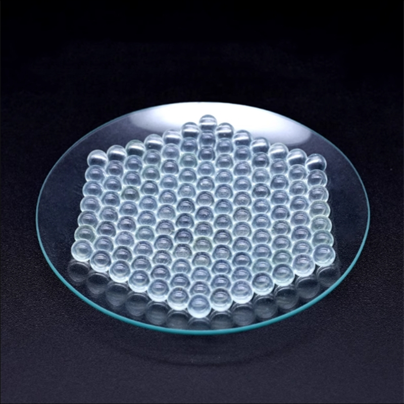 1000 Uds. De cuentas de vidrio transparente antiherbullido de laboratorio de diámetro 3/4/5/6/7mm, bolas de vidrio de jazma y lima de alta precisión para experimentos escolares
