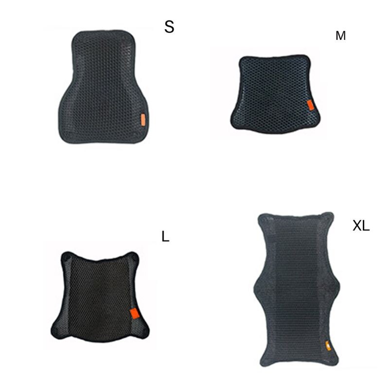 Motocicleta de verano transpirable Cool funda para cojín de asiento a prueba de sol aislamiento térmico montaje almohadilla de Aire Protección de asiento de moto