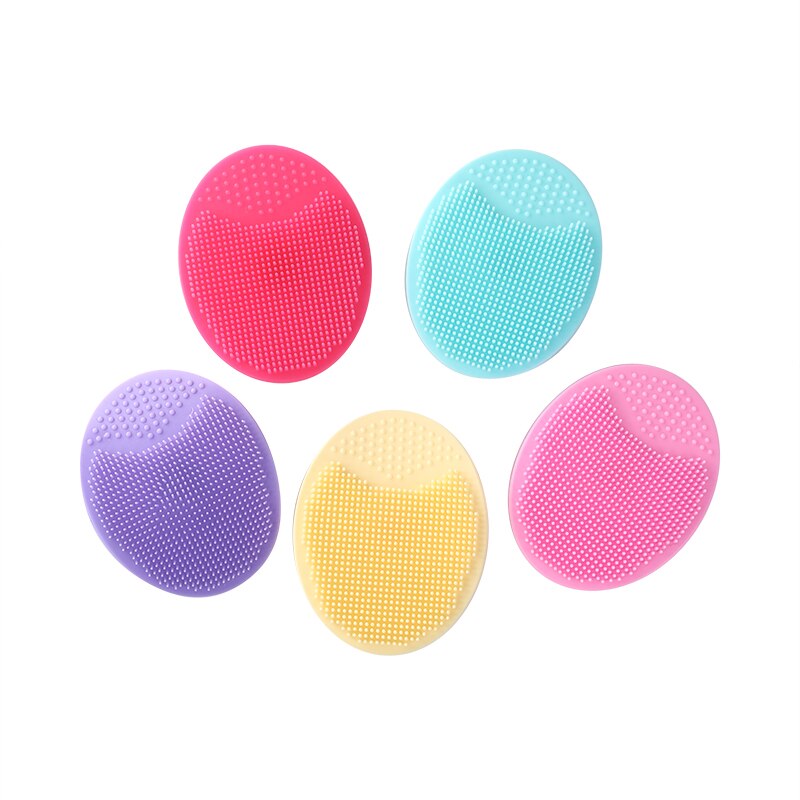 Silicone Small Octopus Facial Cleansing Brushes Face Deep Cleaning Washing Brush Massage Beauty Instrument Clean Pores/Exfoliate