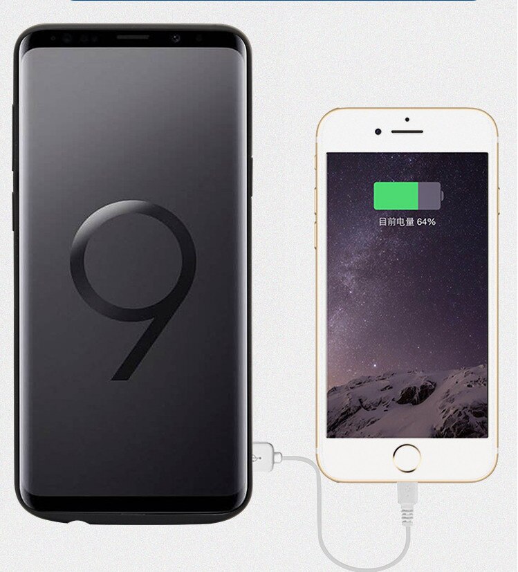 Extpower Case 5000/6500mAh for Galaxy Note 8/9 Battery Case with Charger Case for Samsung Galaxy Note 8 9 Holder Power Bank