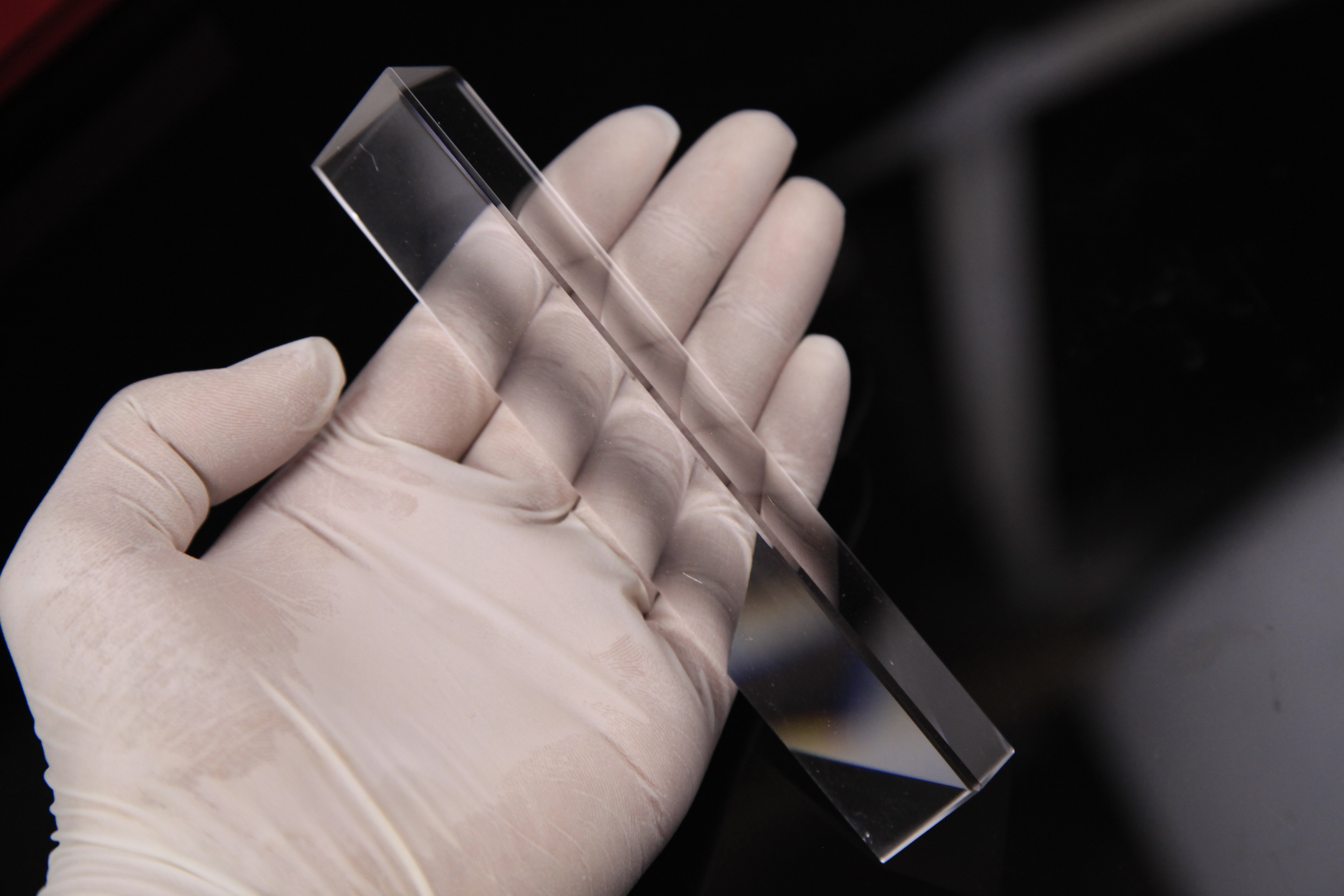 Optical Glass Triangular Prism Lens Small Experimental Equipment Mitsubishi Rainbow Refractor Photography Mirror