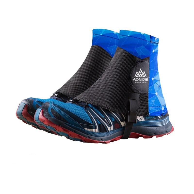 AONIJIE-Zapatillas de Trail Running Unisex, altamente protectoras, a prueba de arena, zapato para exteriores, cubiertas reflectantes para triatlón, Maratón, senderismo, E941