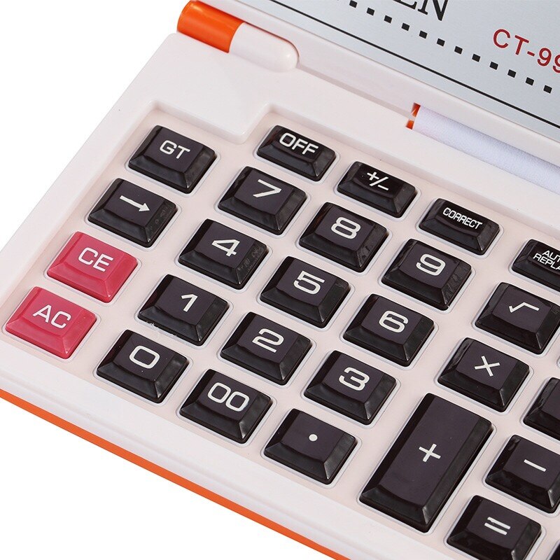 flip calculator solar calculator portable student office calculator