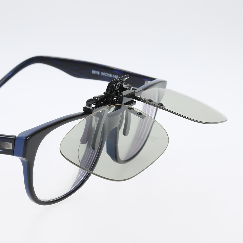 Clip On 3D Glasses type Passive Circular Polarized 3D Glass Clip for 3D TV Movie IMAX Cinema Movie Film