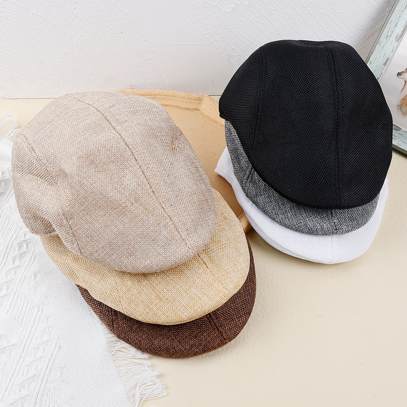 Men Summer Breathable Mesh Hats Caps Outdoor Gorros Sun Hats Flat Cap Unisex Adjustable Caps Gorras