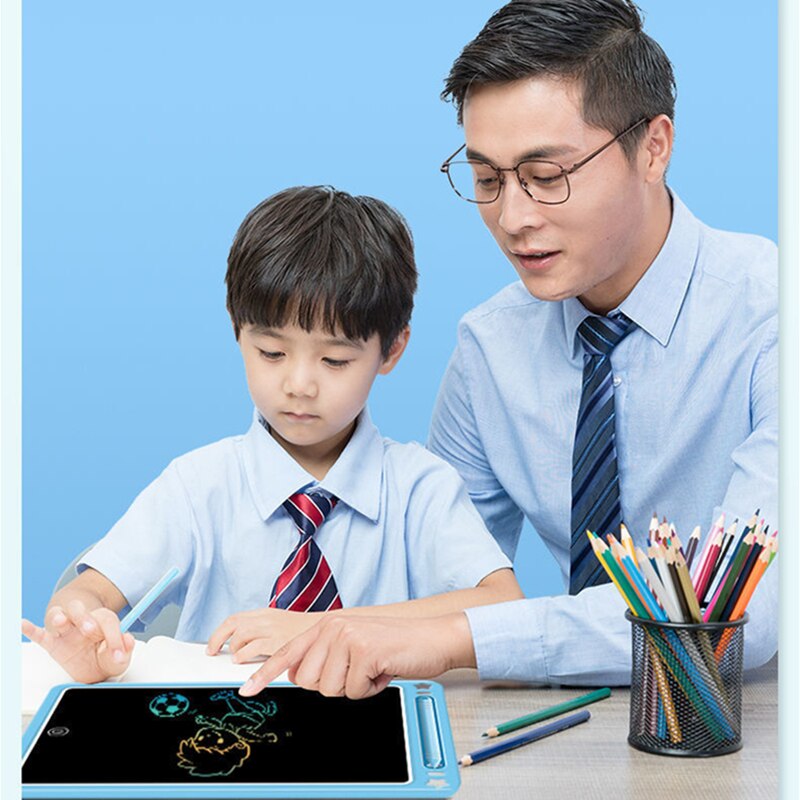 8.6 Color LCD Writing Tablet Digital Drawing Tablet Handwriting Pads Portable Electronic Tablet Board Ultra-thin Board with Pen