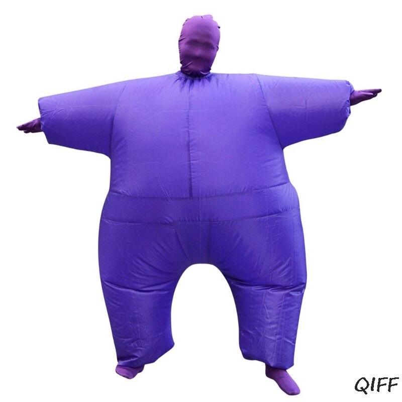 Inflatable Full Body Jumpsuit Cosplay Costume Adults Christmas Blowup Outfits: PL