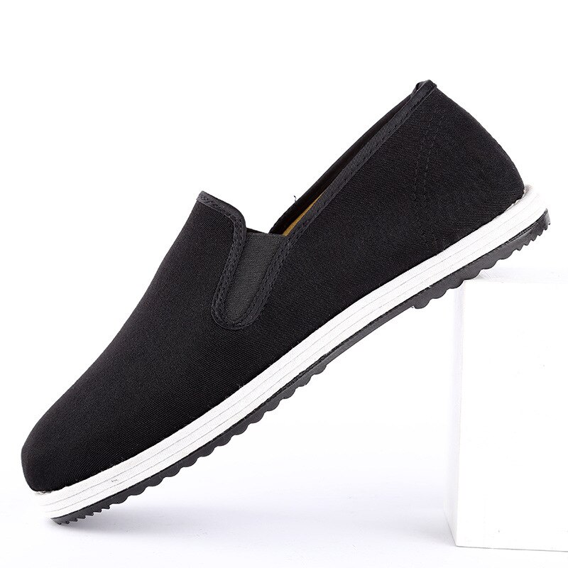 Cloth Shoes Kung Fu Cloth Shoes Comfortable Men 's Shoes Square Mouth Round Mouth Strong Cloth Old Beijing