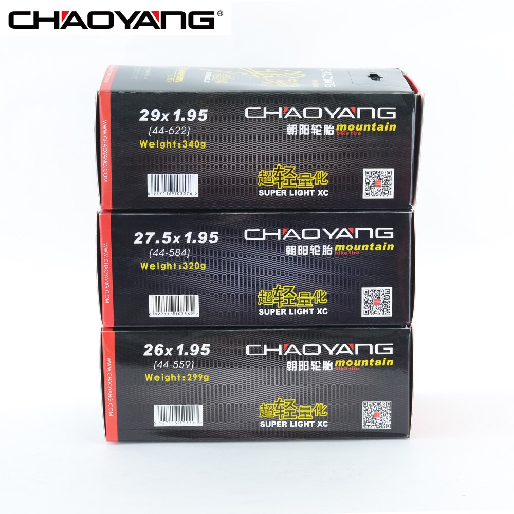 Chaoyang Super Light Xc 299 Opvouwbaar Mountain Fietsband Fiets Ultralight Mtb Band 26/29/27.5*1.95 Fietsen Fiets Banden