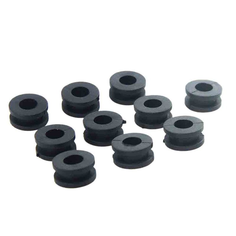 10 delar gummihylsor motorcykel kåpor för honda cbr 954 929 600 1000 suzuki gsxr kawasaki ninja zx -6r yamaha yzf  r1 r6