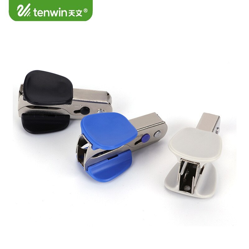 Cute Mini Metal Anti-stapler Staple Remover Safety Nail Extractor Tools For Remove Staples Drawing Pins Office Binding Supplies