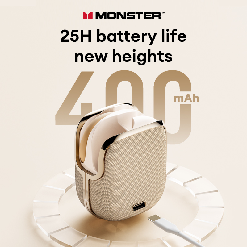 Choice Monster XKO06 auriculares de oído abierto inalámbrico Bluetooth 5,4 reducción de ruido auriculares para juegos llamada HD auriculares deportivos con micrófono