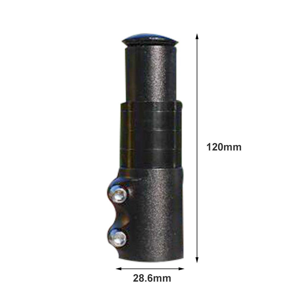 Przedłużka robić kierownicy roweru widelec trzon zwiększona rura kontrolna przedłużenie kierownicy wioślarz górski ze stopu aluminium rowery górskie część rowerowa: A