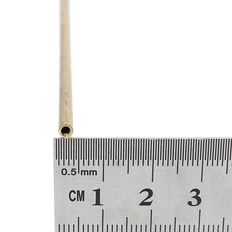 Messinkiputki putket pyöreä ulko 2mm-6mm pitkä 300mm seinä 0.45mm uusin