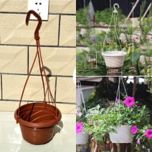 Basket Hanging Planter Garden Flower Plant Pots for Indoor Outdoor Plants, Succulent Hanging Planter Baskets with Hook