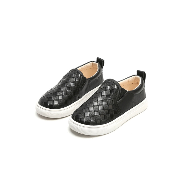 Kinderen Leren Schoenen - Klassieke Platte Loafers voor Jongens & Meisjes - School Prestatie Mokassins