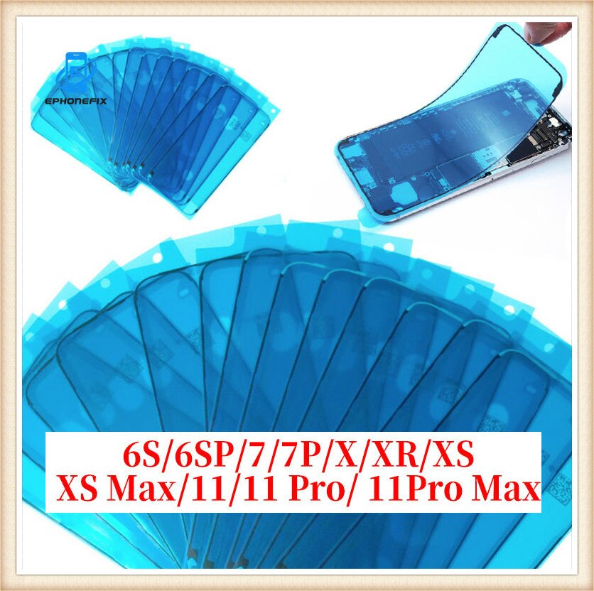 Waterproof Sticker LCD Display Frame Bezel Seal Tape Glue Adhesive Repair 3M For iPhone 6S Plus 7 Plus 8 X XS XSM XR 11 pro Max