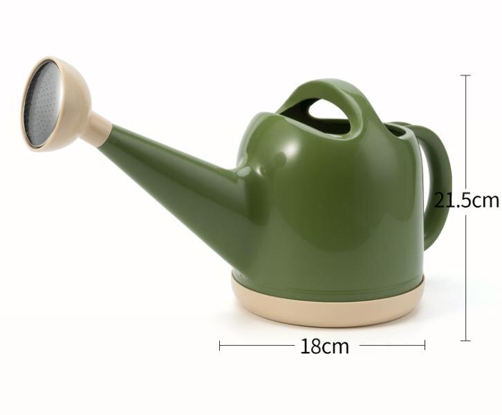 4L Watering Can Plants Watering Jug Garden Outdoor Long Nozzle Large Capacity Plastic Watering Pot Sprinkler Fertilizer Pot: Green
