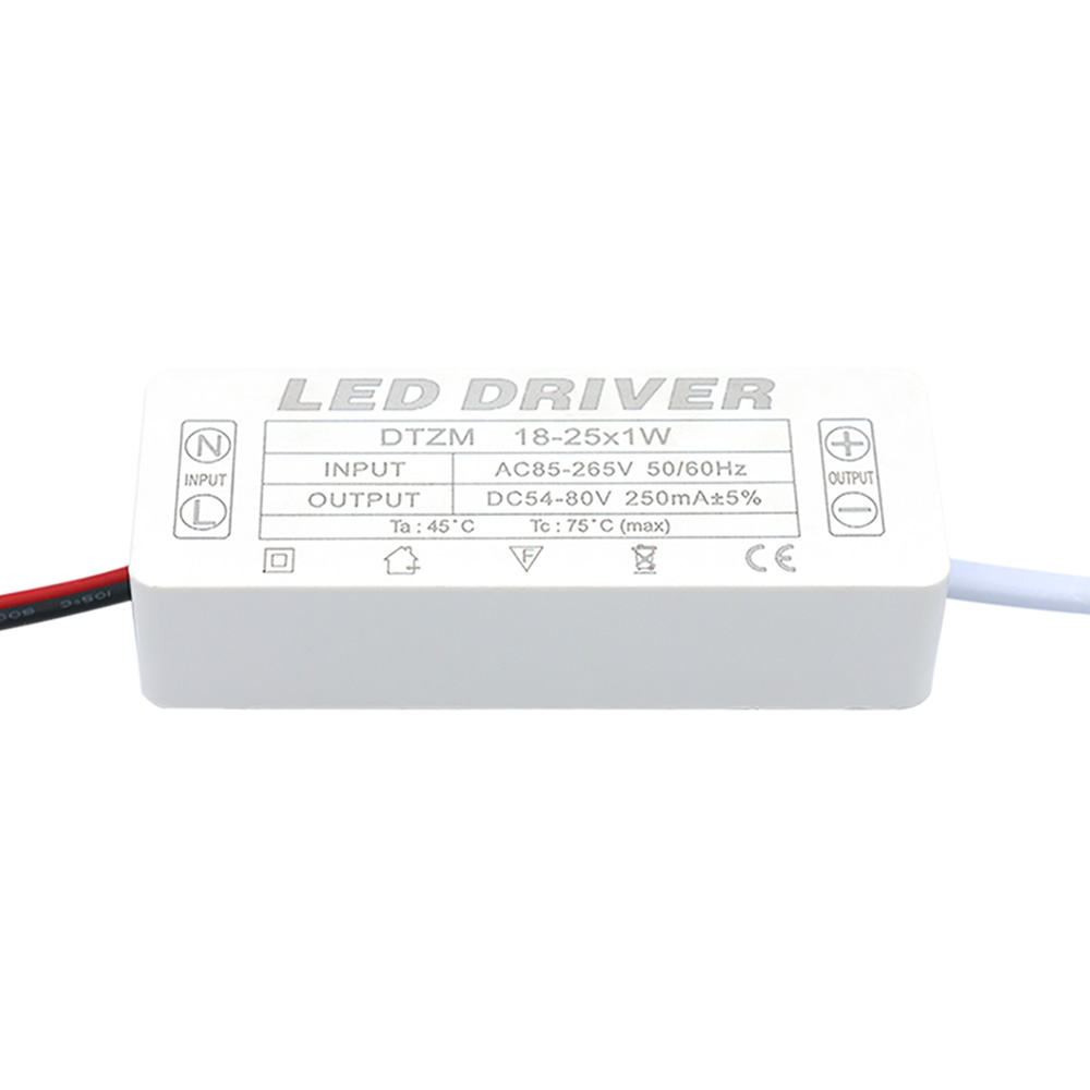 1-36W 250mA LED Driver LED Power Supply Unit AC90-265V Lighting Transformers For Fit LED Driver Bulb Lightting