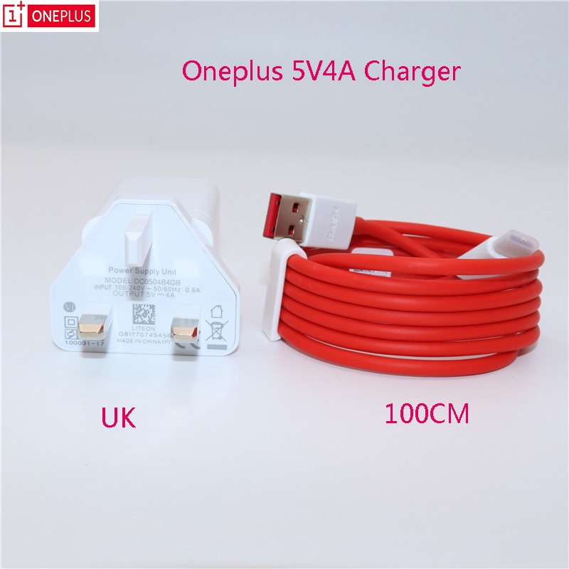 Original uns EU ONEPLUS 6T Bindestrich ladegerät 5V/4A Schnelle Ladung 1m 1,5 m USB rollenmaschinenlinie typc kabel Zauberstab Energie Adapter für eins Plus 6t 5T 5 3T 3