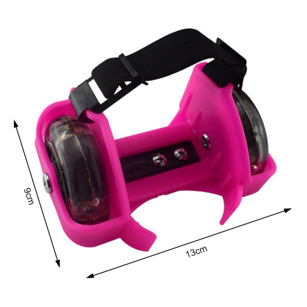 35% Kortingen ! 1 Paar Kids Kinderen Outdoor Verstelbare Led Knippert Wiel Hak Skate Rollen