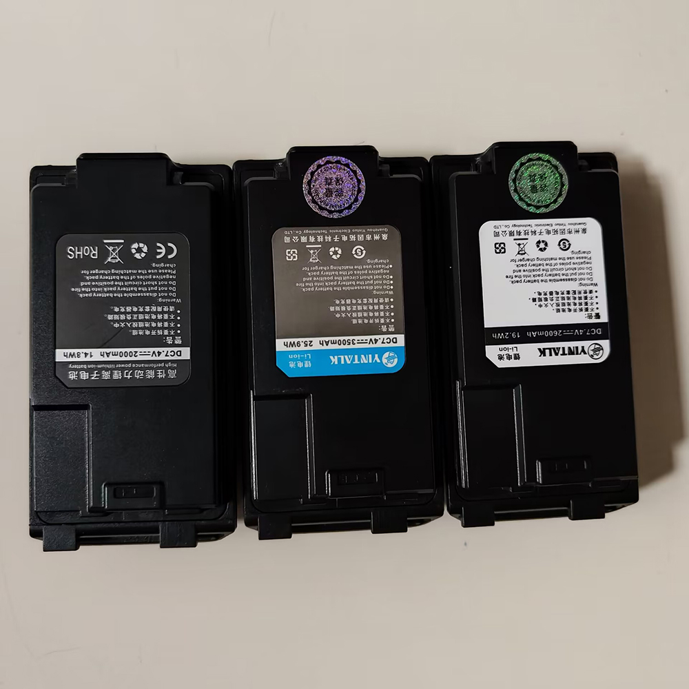 Baterie do Walkie Talkie do UV-K5 Quansheng K6 akumulator o dużej pojemności 18650 ładowania urządzenia bezprzewodowego typu C UVK6 UVK5(8)