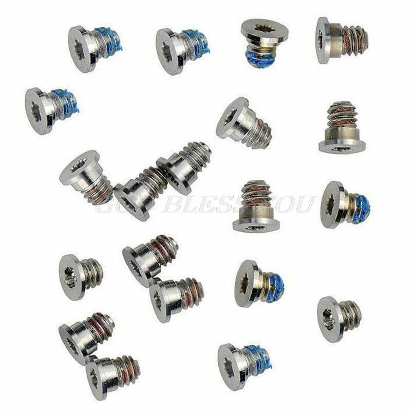 20Pcs Threaded Hard Drive Screws Durable Metal Fixed Screw for Macbook Pro Laptop Accessories