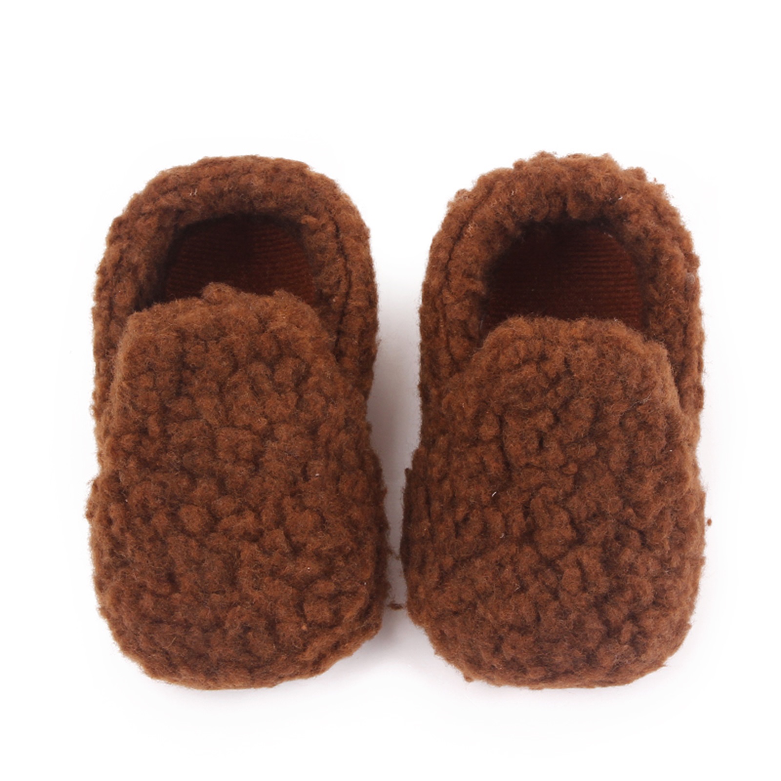 Winter Children Floor Shoes For Baby Slippers Infant Toddler Plush Warm Boys Girl Soft Anti-slip Nursey Indoor School Kids Shoes