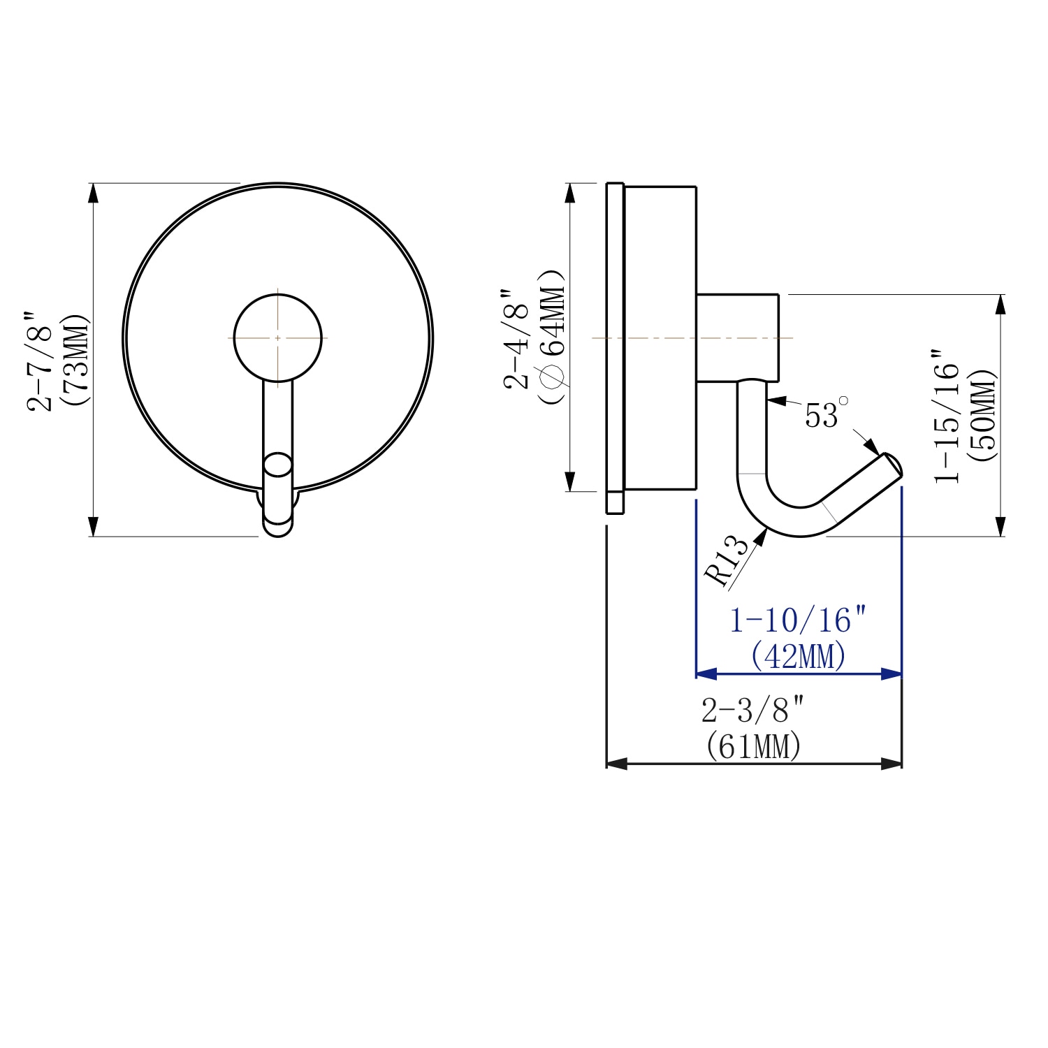 2Pcs Heavy Duty Douche Haken Vacuüm Zuignap Haken Handdoek Toetsen Jas Haak Punch-Gratis Muur Hangers Thuis badkamer Accessoires