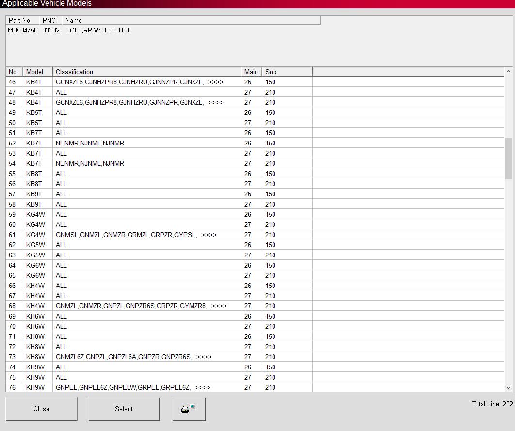 Tuerca de rueda estándar para Pajero, tornillo de rueda para Montero Sport L200 MR455707, Triton MB584750, Lancer 1, Grandis, 1 unidad