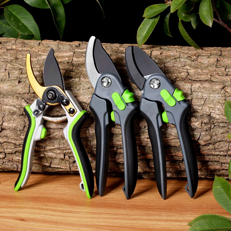 Gardening Pruning Shears Labor-saving Plant Trim Horticulture Hand Pruner Cut Secateur Shrub Garden Scissor Tool